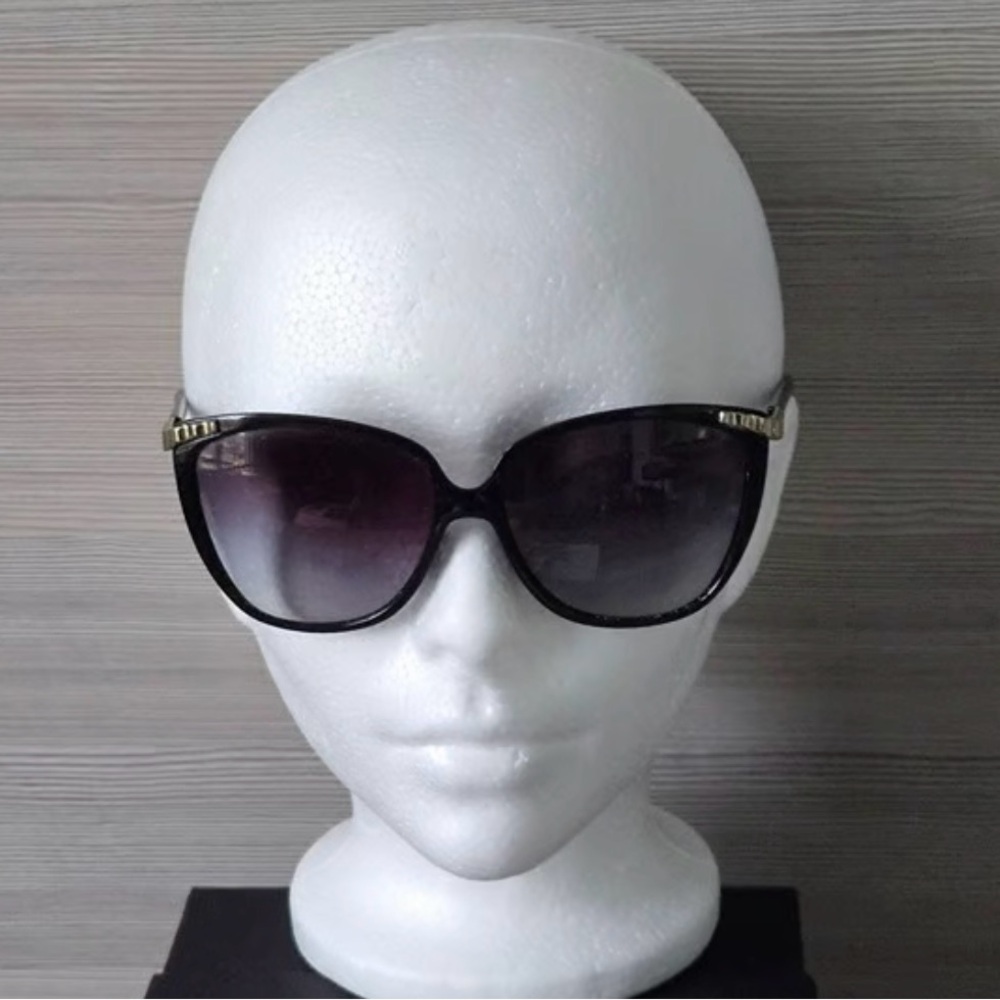 Dolce & Gabbana Women’s Sunglasses – Black Frame, Gradient Lens-Authentic
